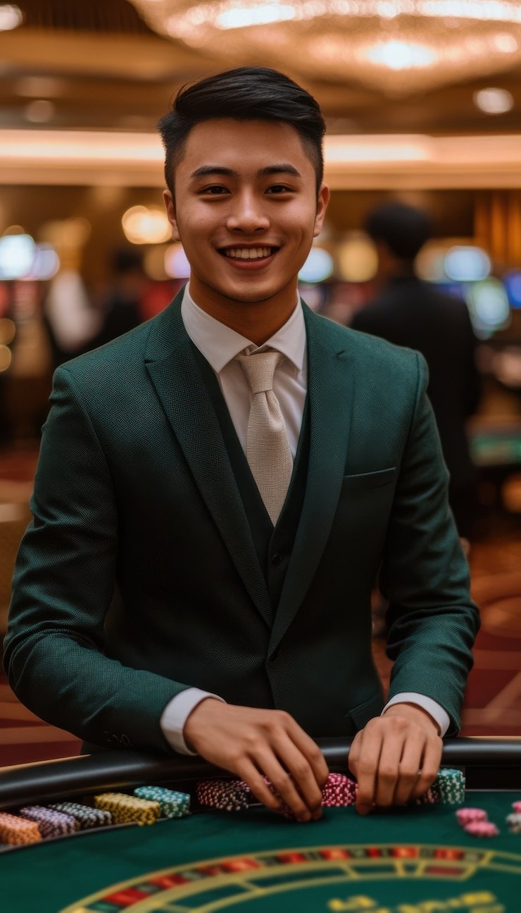 Filipino player browsing phwen games lobby on a mobile phone