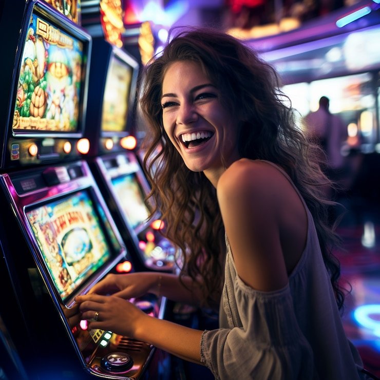 Filipino player checking progressive jackpot prize pools on mobile phone